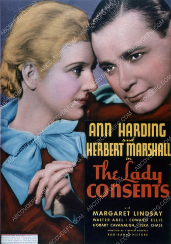 Ann Harding Herbert Marshall film The Lady Confesses 35m-4885