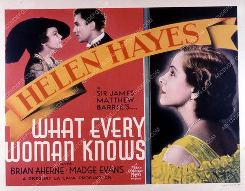 Helen Hayes film What Every Woman Knows 35m-5045