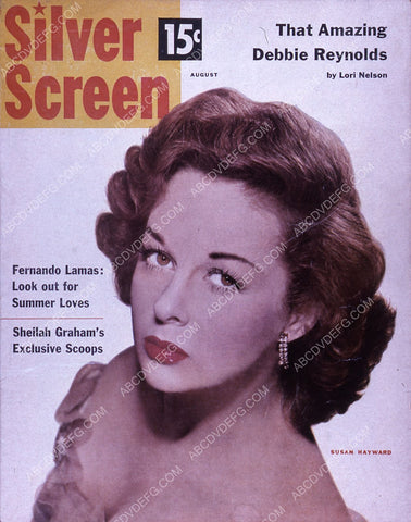 Susan Hayward Silver Screen magazine cover 35m-5046