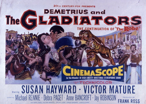 Susan Hayward film Demetrius and the Gladiators 35m-5054