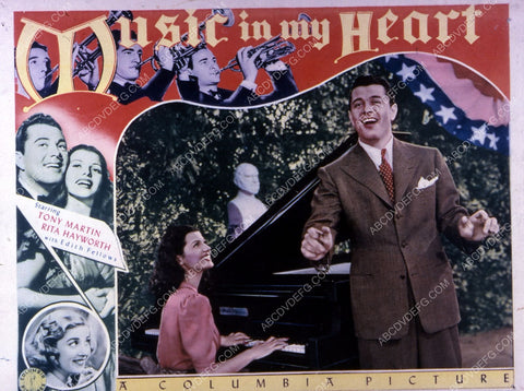 Tony Martin Rita Hayworth film Music in My Heart 35m-5080