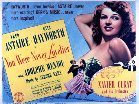 Rita Hayworth Fred Astaire film You Were Never Lovelier 35m-5091