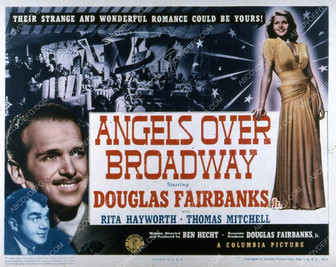 Douglas Fairbanks jr Rita Hayworth film Angels Over Broadway 35m-5094