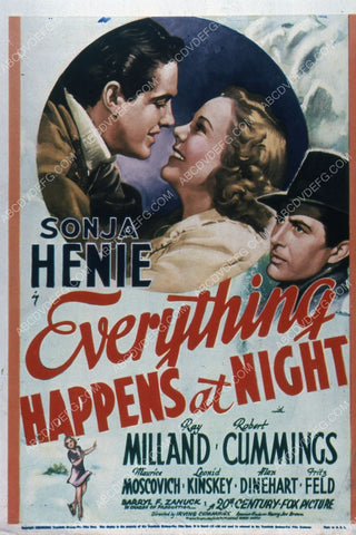 Sonja Henie film Everything Happens at Night 35m-5132