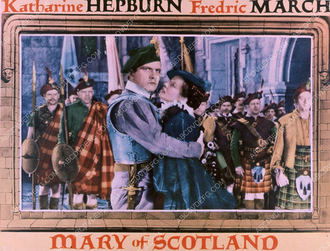 Fredric March Katharine Hepburn film Mary of Scotland 35m-5186