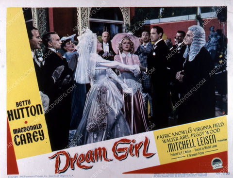 Betty Hutton MacDonald Carey film Dream Girl 35m-5258