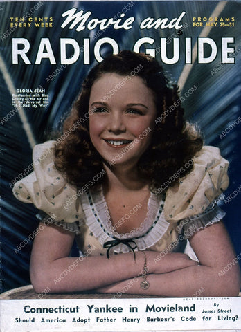 Gloria Jean Movie and Radio Guide magazine cover 35m-5343