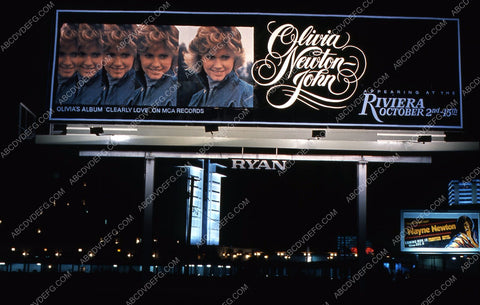 Olivia Newton-John billboard for Las Vegas Riveria Hotel engagement 35m-5514
