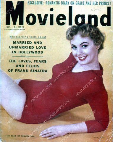 Shirley Jones Movieland magazine cover 35m-5532