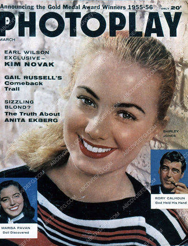 Shirley Jones Photoplay magazine cover 35m-5534