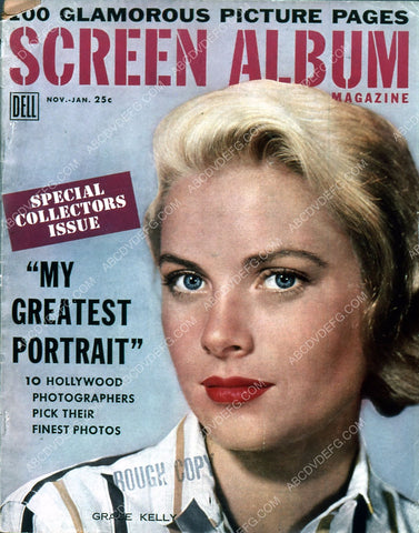 Grace Kelly Screen Album magazine cover 35m-5585