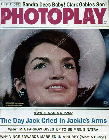 Jackie Kennedy Photoplay magazine cover 35m-5588