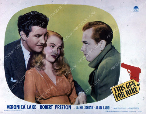 Robert Preston Veronica Lake Alan Ladd film This Gun for Hire 35m-5714