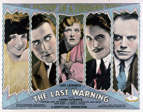 Laura La Plante Montagu Love John Boles film The Last Warning 35m-5801