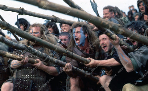 Mel Gibson battle sequence film Braveheart 35m-5832