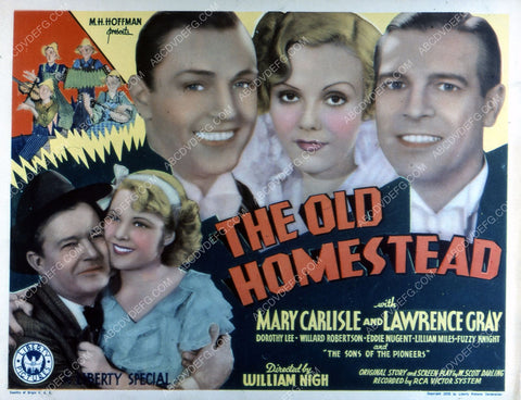 Mary Carlisle Lawrence Gray Dorothy Lee film The Old Homestead 35m-5876