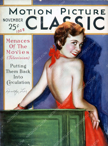 Dorothy Lee Motion Picture Classic magazine cover 35m-5877