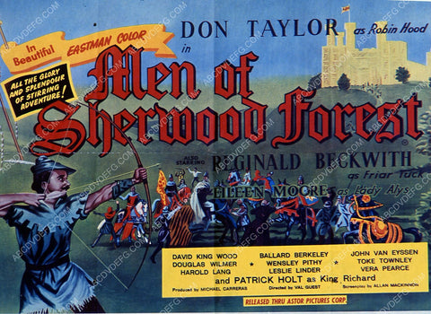 Don Taylor film Men of Sherwood Forest 35m-5984