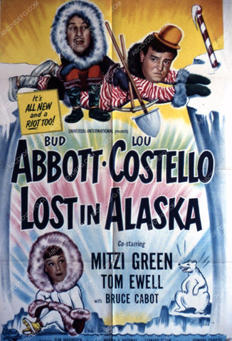 Bud Abbott Lou Costello film Lost in Alaska 35m-6111