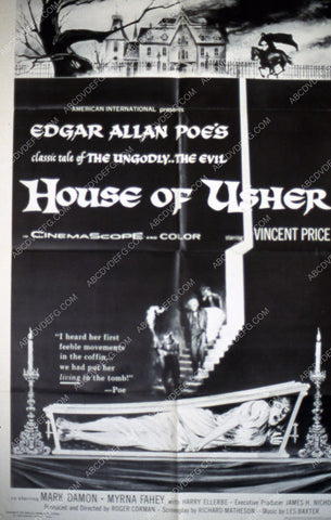 classic horror film House of Usher 35m-6125