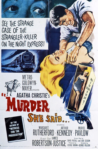 Margaret Rutherford film Murder She Said 35m-6365