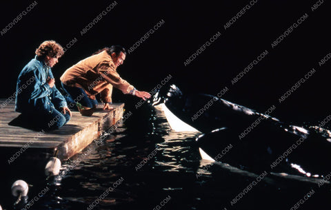 Jason James Richter w the killer whales film Free Willy 35m-6569