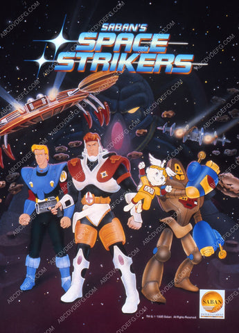 animated characters TV Space Strikers 35m-6911