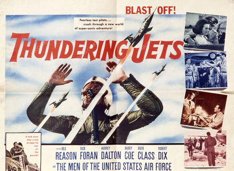 Rex Reason film Thundering Jets 35m-7687