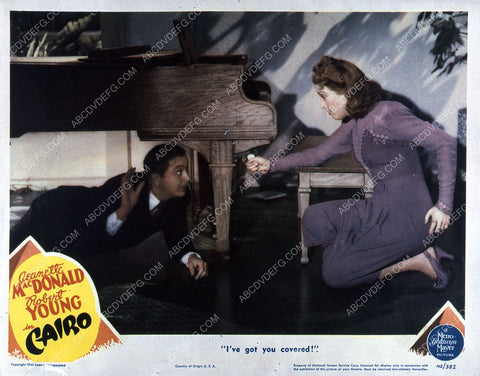 Jeanette MacDonald Robert Young film Cairo 35m-7775
