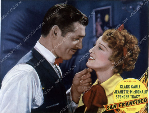 Clark Gable Jeanette MacDonald film San Francisco 35m-7780