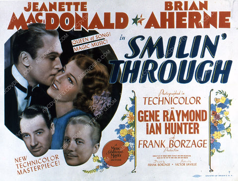 Jeanette MacDonald Brian Aherne film Smilin' Through 35m-7782