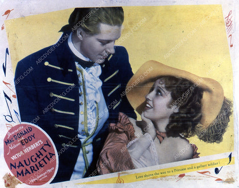 Jeanette MacDonald Nelson Eddy film Naughty Marietta 35m-7787