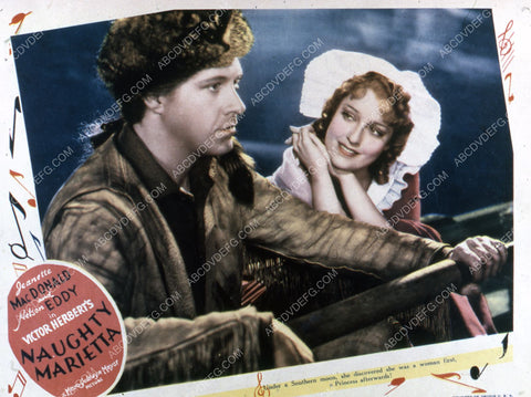 Jeanette MacDonald Nelson Eddy film Naughty Marietta 35m-7789