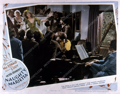 Jeanette MacDonald Nelson Eddy film Naughty Marietta 35m-7791