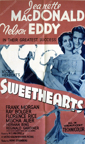 Jeanette MacDonald Nelson Eddy film Sweethearts 35m-7795