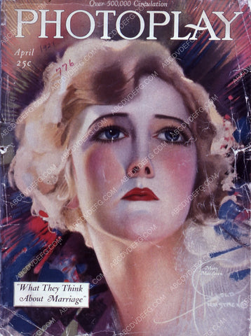 Mary MacLaren Photoplay magazine cover 35m-7821