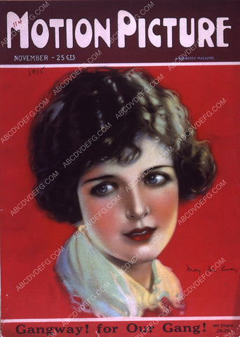 May McAvoy Motion Picture magazine cover 35m-7827