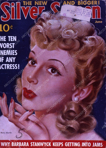 Mary Martin Silver Screen magazine cover 35m-7872