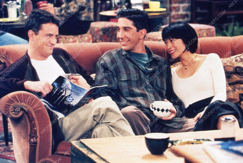 Courteney Cox Jennifer Aniston Lisa Kudrow Matt LeBlanc & cast TV Friends 35m-8253