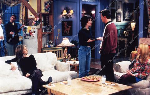 Courteney Cox Jennifer Aniston Lisa Kudrow Matt LeBlanc & cast TV Friends 35m-8258
