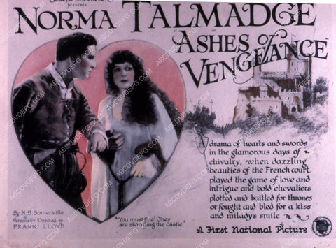 Norma Talmadge silent film Ashes of Vengeance 35m-8299