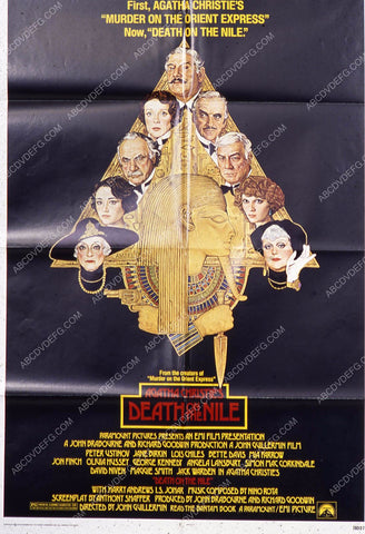 Peter Ustinov and cast film Death on the Nile 35m-8390
