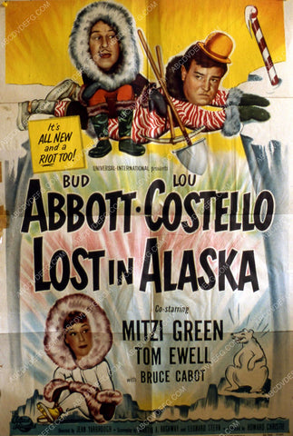 Bud Abbott Lou Costello film Lost in Alaska 35m-8421