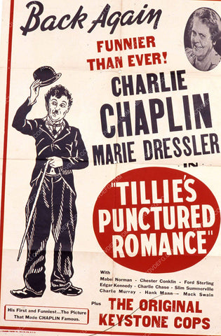 Charlie Chaplin film Tillie's Puntured Romance 35m-8426