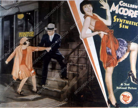 Colleen More Antonio Moreno silent film Synthetic Sin 35m-8655