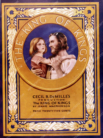program cover silent version The King of Kings 35m-8681