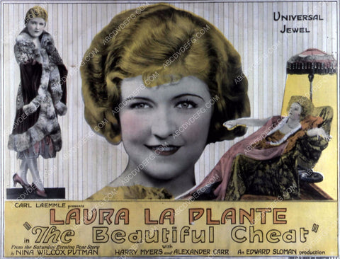 Laura La Plante silent film The Beautiful Cheat 35m-8698