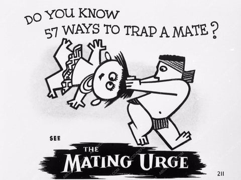 ad slick cult film The Mating Urge 3634-01