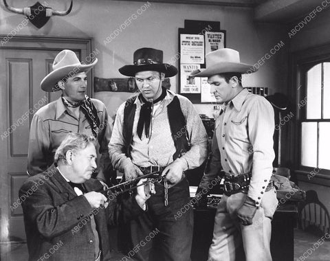 Tom Tyler Bob Steele Rufe Davis film Code of the Outlaw 3655-03