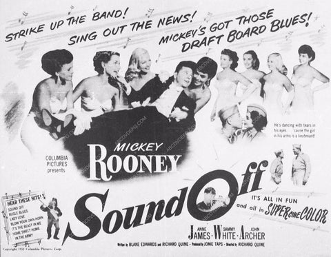 Mickey Rooney Sound Off poster 3713-02